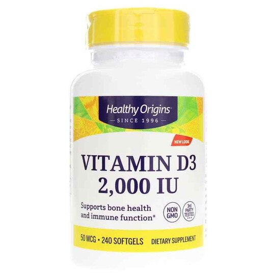 Vitamin D3 2000 IU (50mcg), HLO
